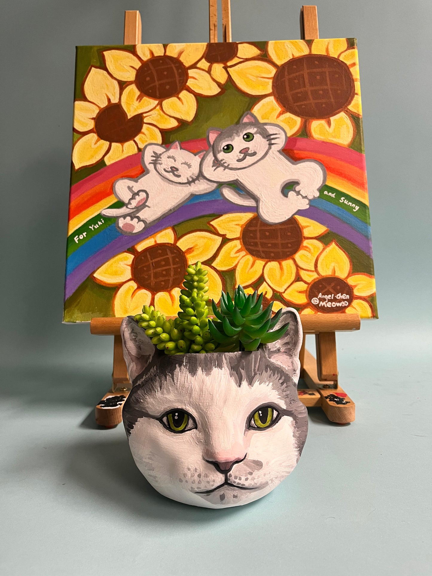Custom pet painting
