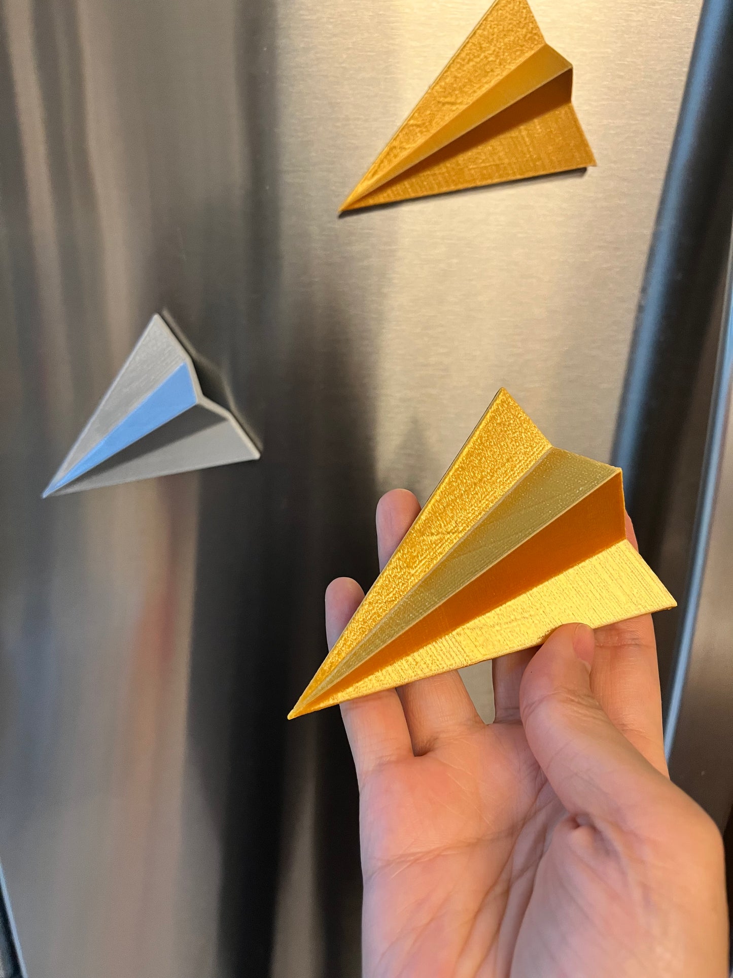 Paper Plane magnet, Fridge Magnet, Kitchen Decor, Paper Airplane, Home Decor, Aviation decor, Minimalist, Aeroplanes, Christmas Gift - Meow3D