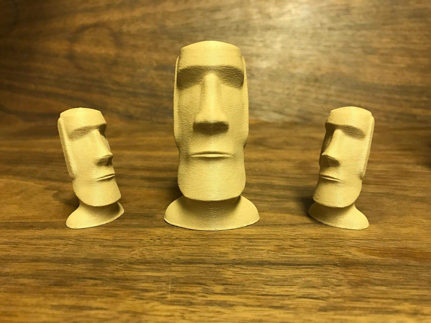 Moai Statue, Christmas Gift, Dad Gift, Easter Island, Home decor, Office, Desk, Statue, Miniature, Cute, Fun, Geek, History, Nature - Meow3D