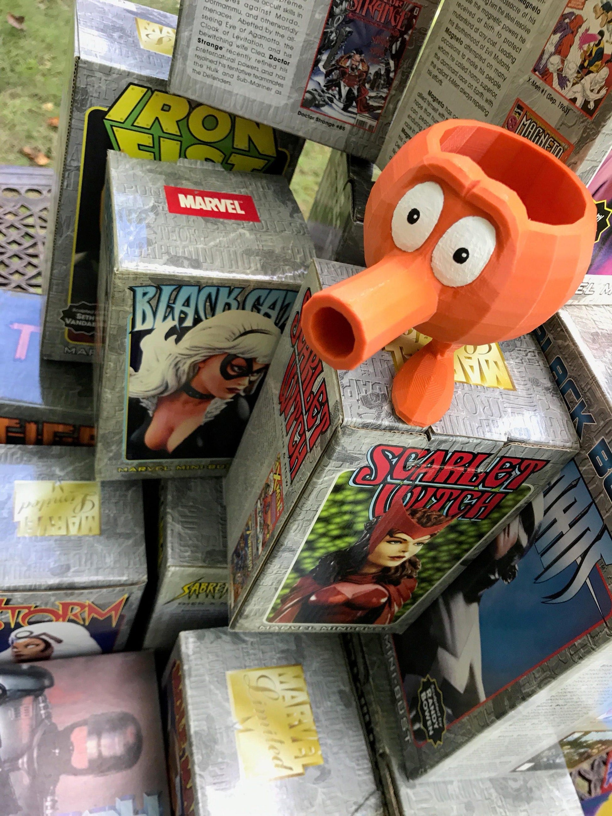 Q bert planter, Father's Day Gifts, q bert, Office decor, video game, game, gift, husband gift, Holiday Gift - Meow3D