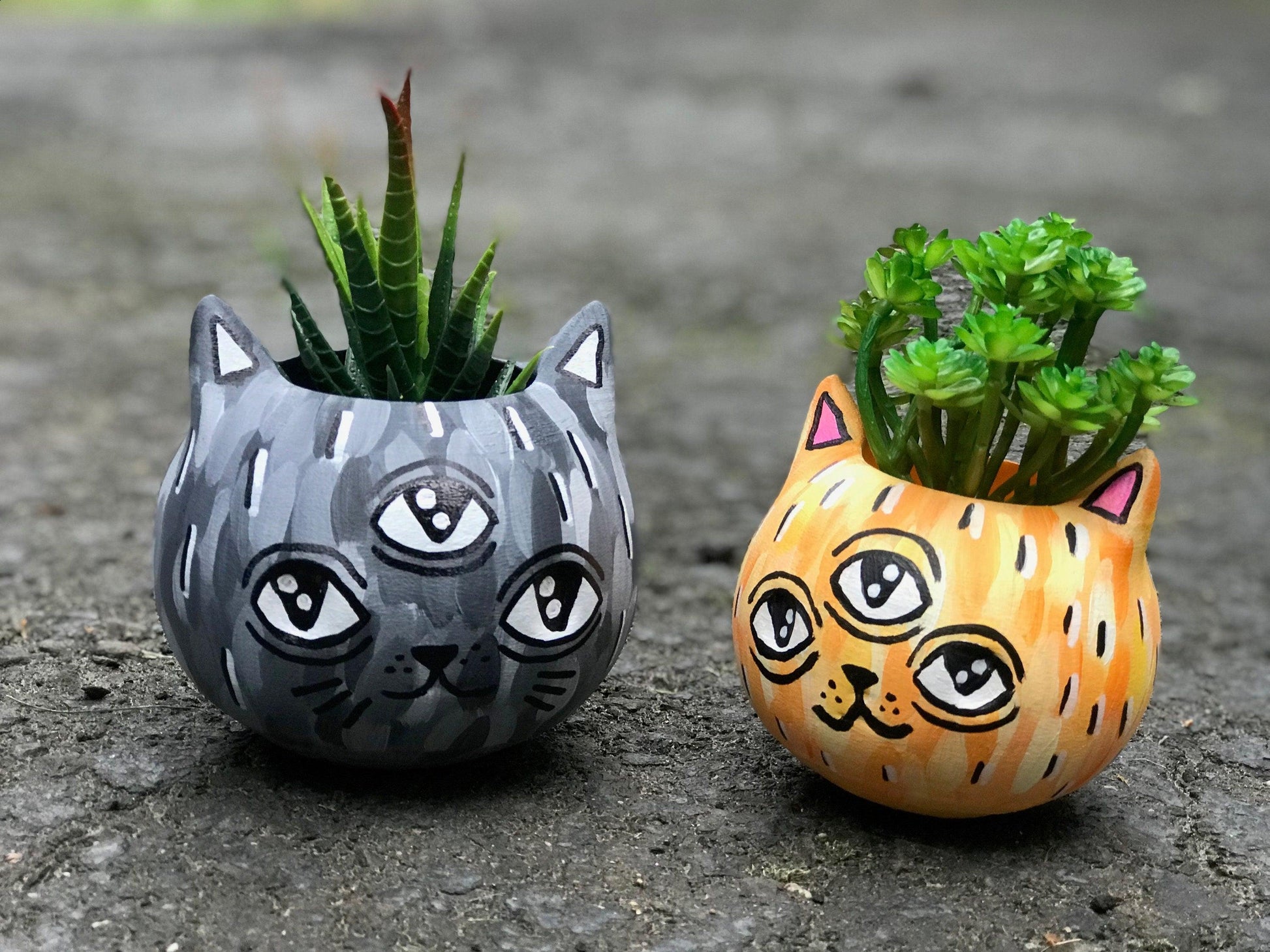 Hiss x Meow3D, Cat Decor, Cats, third eye, art, graffiti, gifts for women - Meow3D