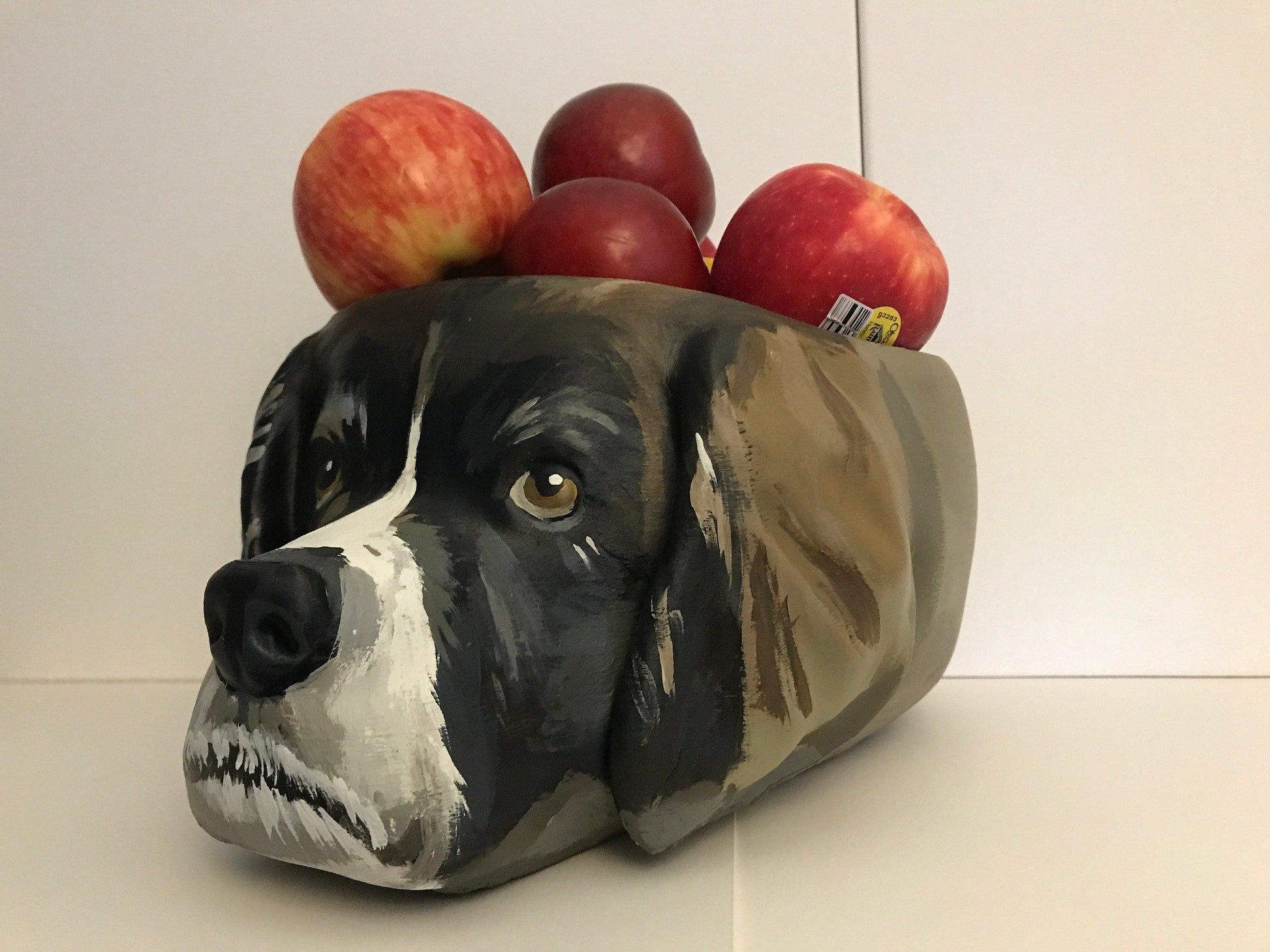 Meow3D Fruit Bowl - 12 inches - Planter - Organizer - Custom Dog - Dog Gift -Dog Lovers gift - Meow3D