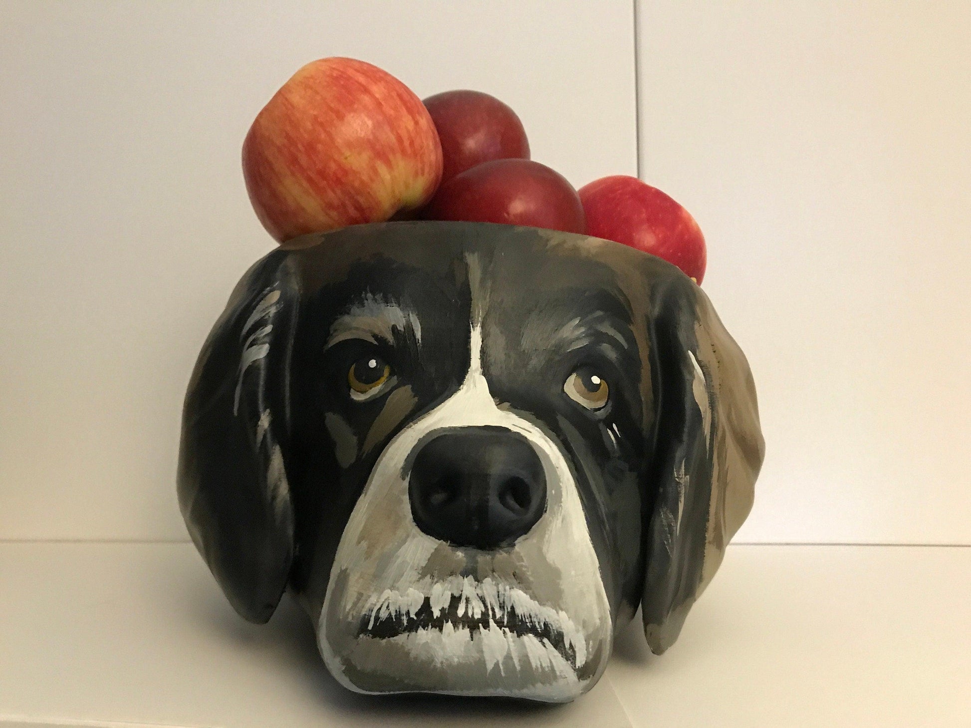 Meow3D Fruit Bowl - 12 inches - Planter - Organizer - Custom Dog - Dog Gift -Dog Lovers gift - Meow3D
