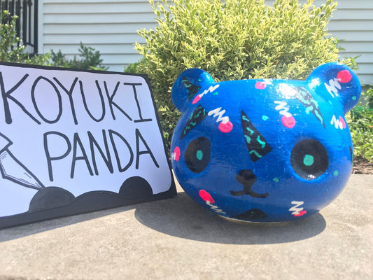 meow3d panda planter - 0