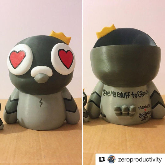Zero Productivity x Meow3D - PJ - Pigeon - Birds - art - graffiti - gift - cute - - Meow3D