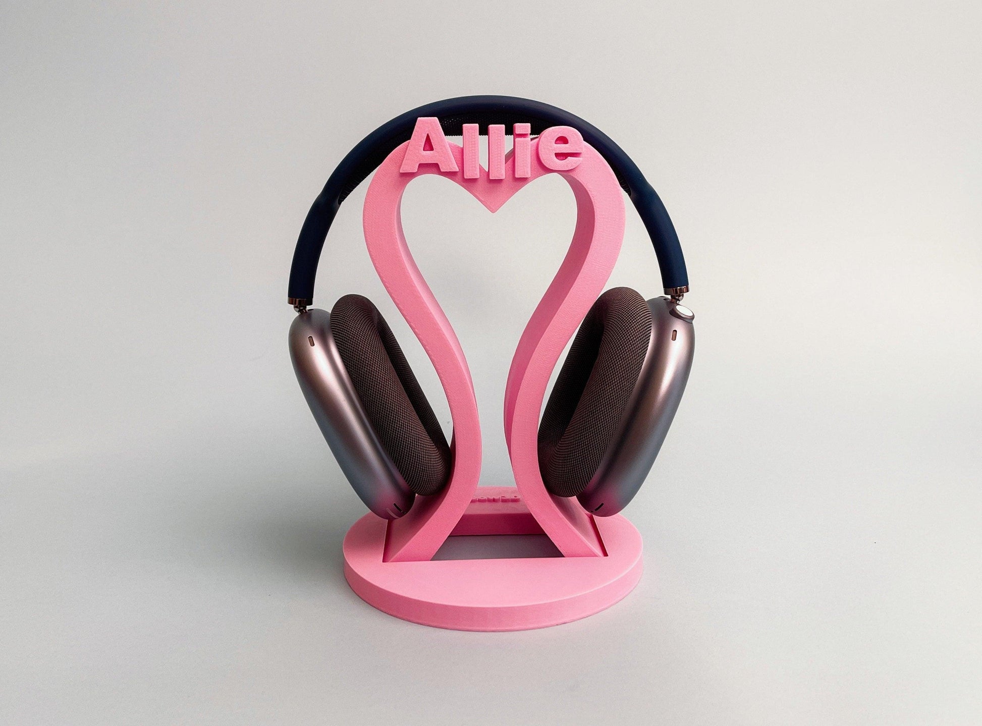 Custom headphone stand, Father's Day Gift, Personalized gifts, Gamer gifts, Tech Accessory, Love, Gifts for men, Husband Gift, DJ Gift, Game tag - Meow3D