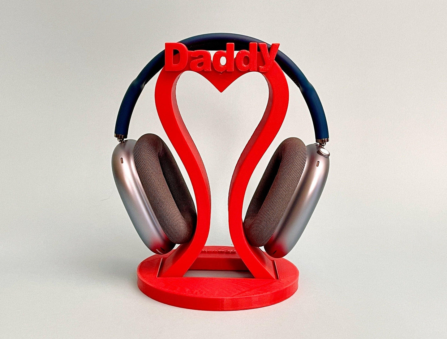 Custom headphone stand, Father's Day Gift, Personalized gifts, Gamer gifts, Tech Accessory, Love, Gifts for men, Husband Gift, DJ Gift, Game tag - Meow3D