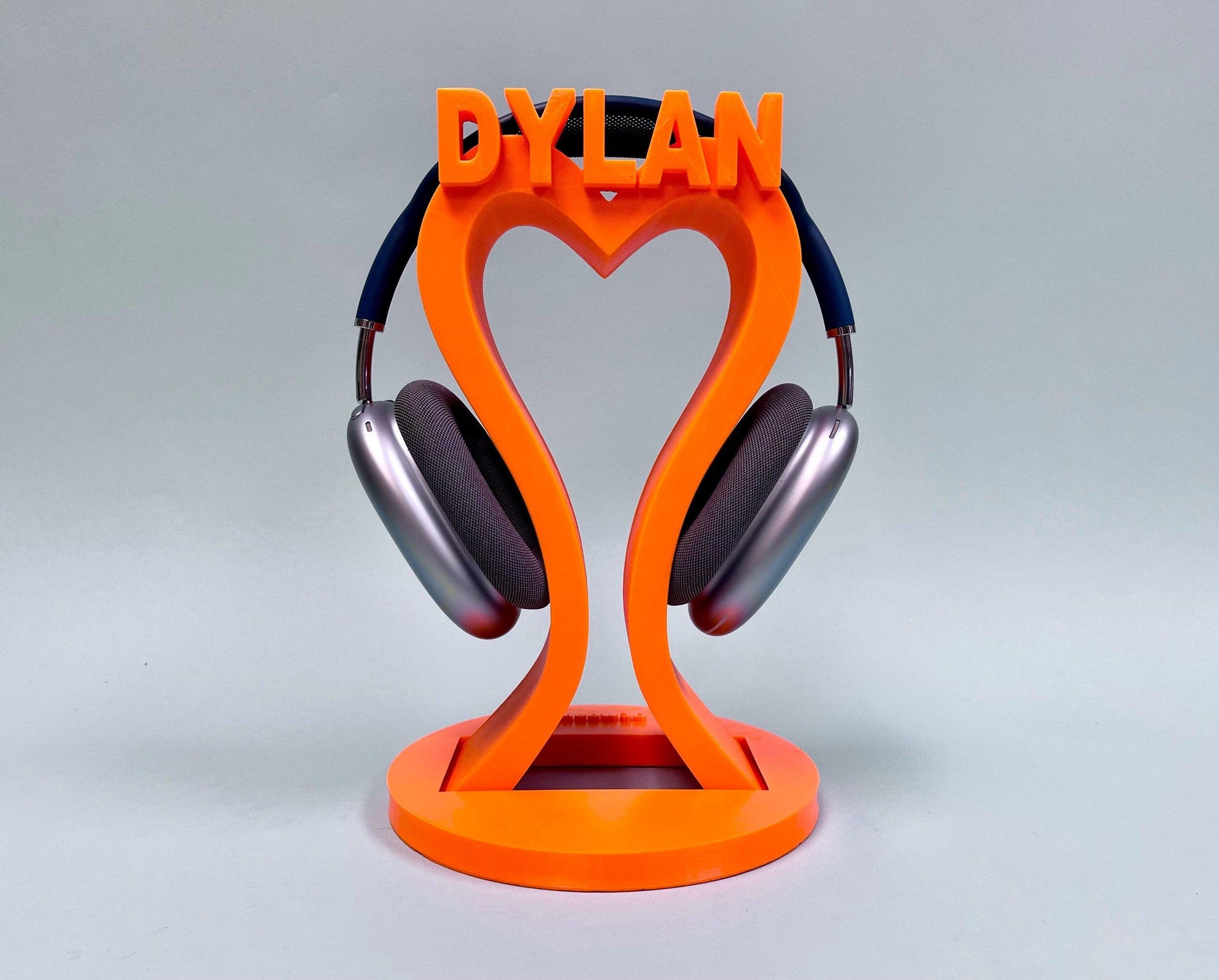 Custom headphone stand, Father's Day Gift, Personalized gifts, Gamer gifts, Tech Accessory, Love, Gifts for men, Husband Gift, DJ Gift, Game tag - Meow3D