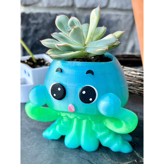jellyfish planter - 0