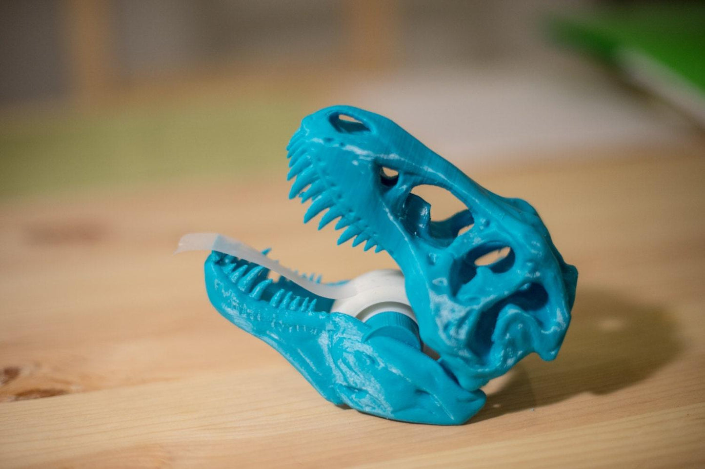 T-rex Tape Dispenser, Man Gift,, Dads Gift, Jurassic Park, Dinosaur Tape Dispenser, Tyrannosaurus Rex - Meow3D