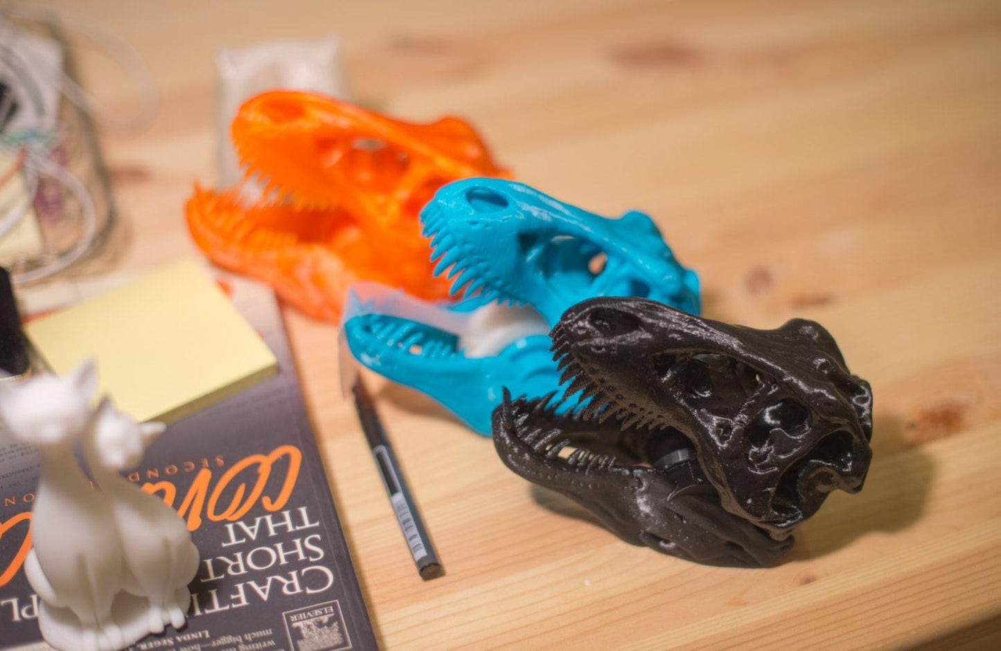 T-rex Tape Dispenser, Man Gift,, Dads Gift, Jurassic Park, Dinosaur Tape Dispenser, Tyrannosaurus Rex - Meow3D