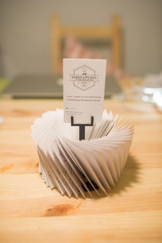 business card stander - 0