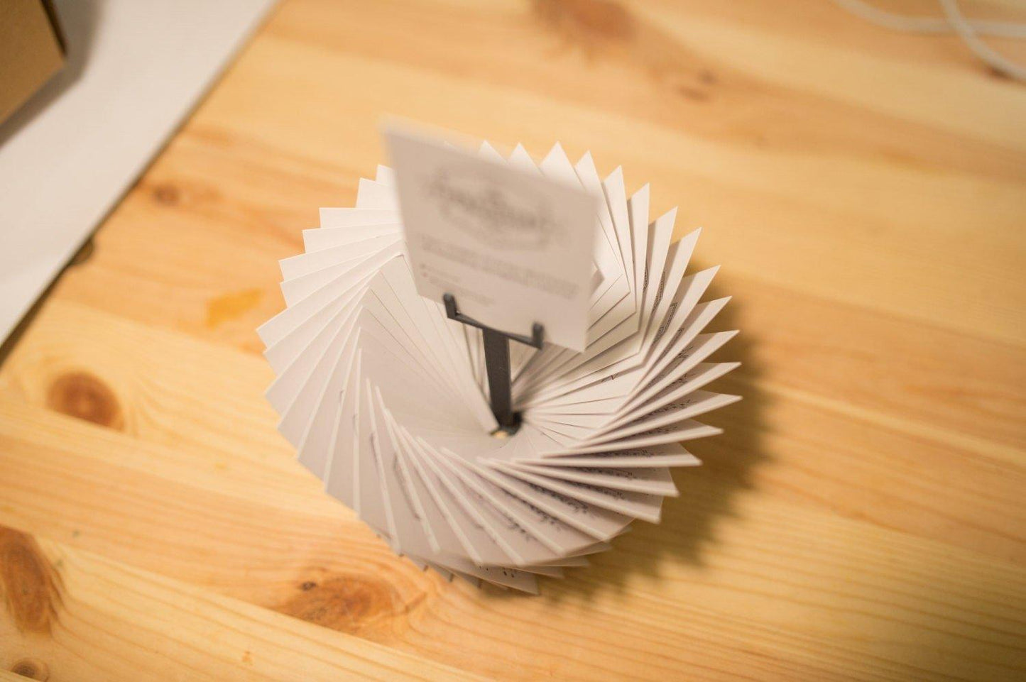 business card stander - 3