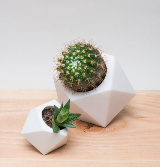 Hexagon Vase, Geometrical Vase, Hexagon, Planter, modern planter, minimalism, Low poly, home decor, mothers day gifts, Wedding, decor - Meow3D