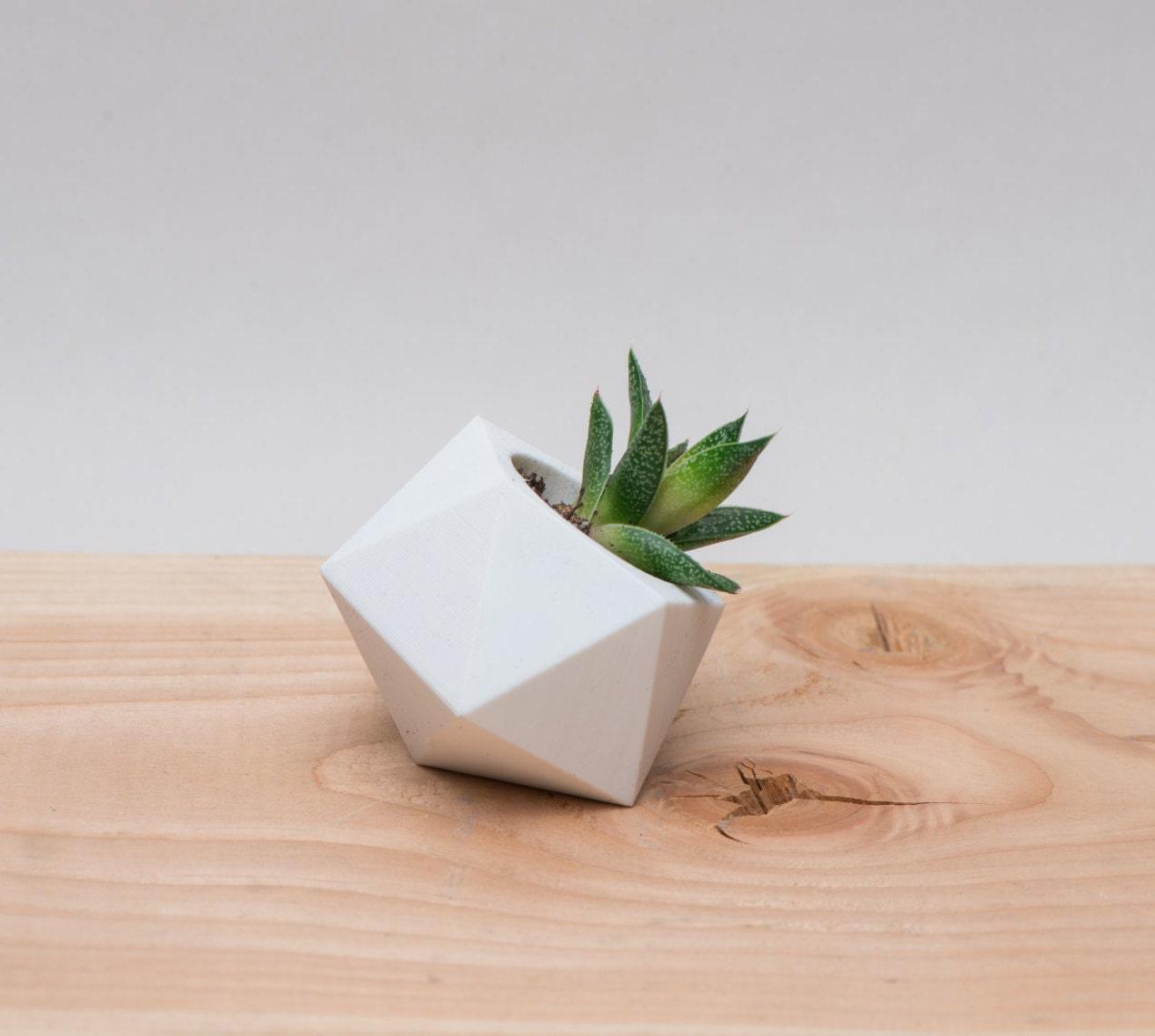 Hexagon Vase, Geometrical Vase, Hexagon, Planter, modern planter, minimalism, Low poly, home decor, mothers day gifts, Wedding, decor - Meow3D