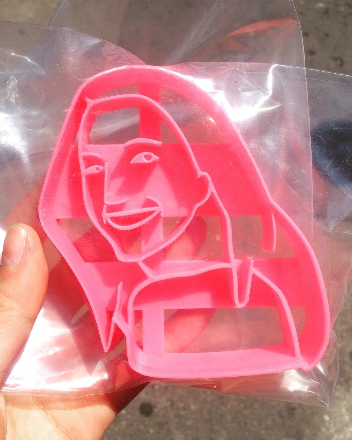 custom face cookie cutter - 0