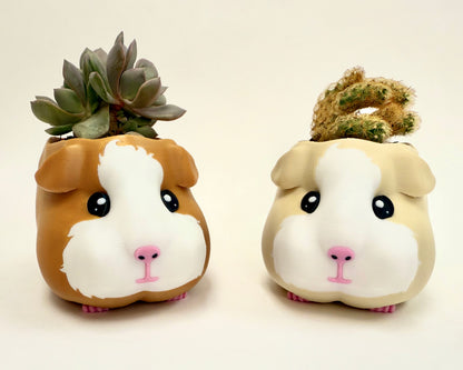 Guinea Pig Planter – Cute Animal Succulent Pot, Gift for Pet Lovers, Pet Memorial & Pet Loss Gift