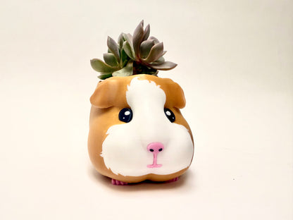 Guinea Pig Planter – Cute Animal Succulent Pot, Gift for Pet Lovers, Pet Memorial & Pet Loss Gift