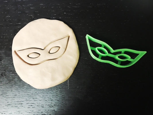 Masquerade Mask Cookie Cutter, Bake, Cook, Dessert, Fun, Party, Kitchen - Meow3D