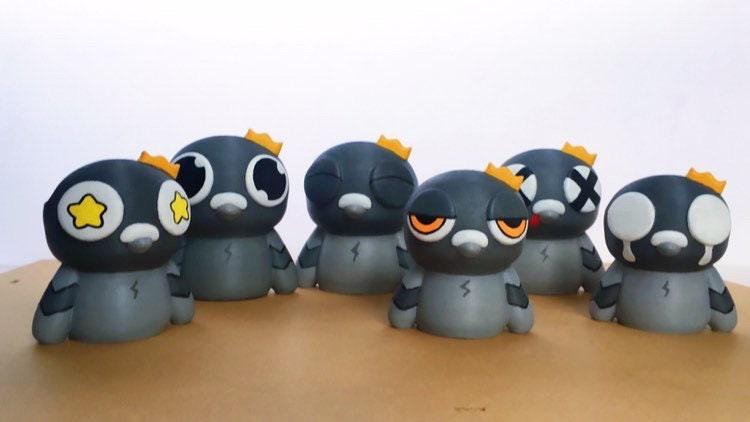 Zero Productivity x Meow3D - PJ - Pigeon - Birds - art - graffiti - gift - cute - - Meow3D