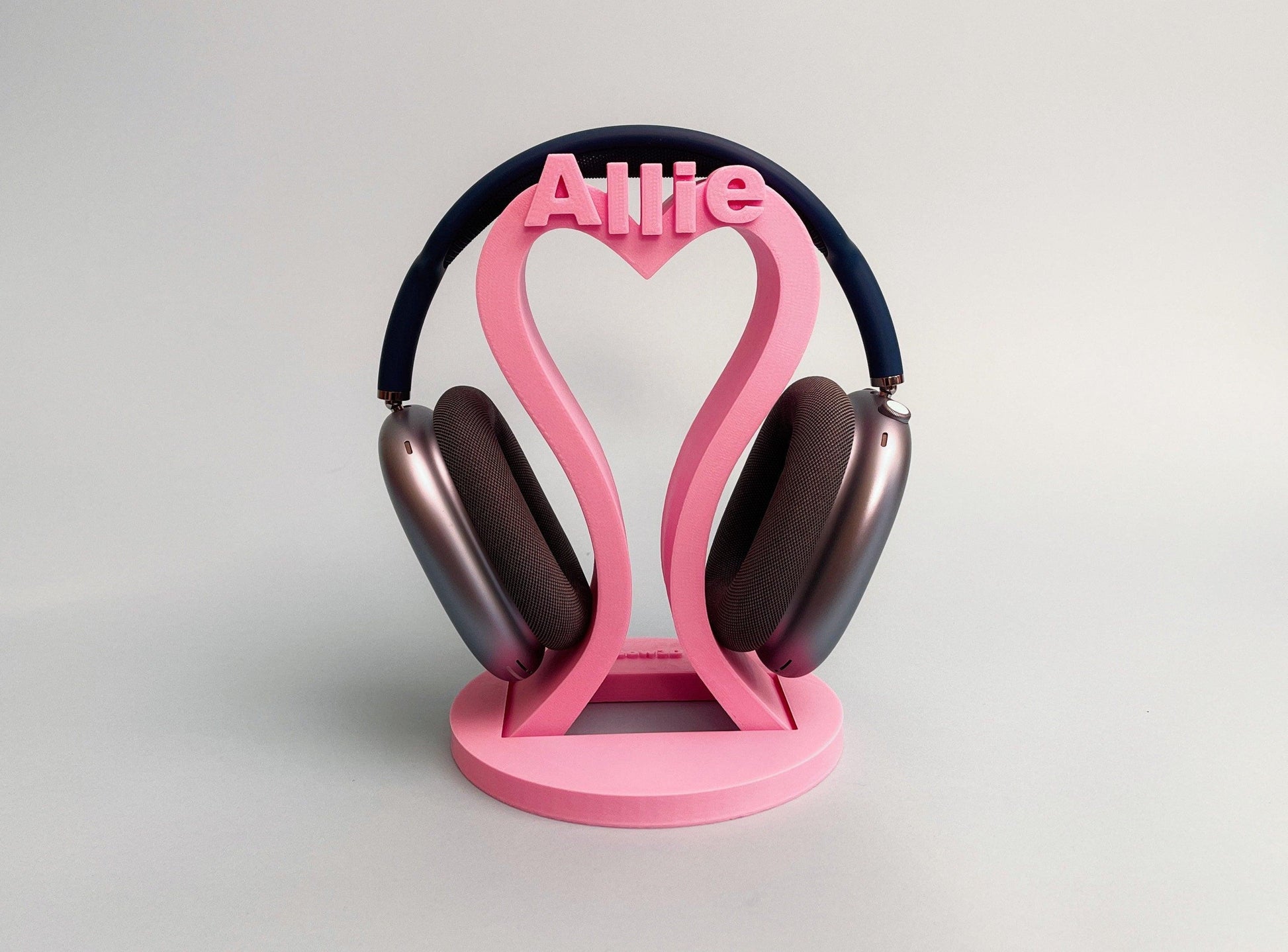 Custom headphone stand, Father's Day Gift, Personalized gifts, Gamer gifts, Tech Accessory, Love, Gifts for men, Husband Gift, DJ Gift, Game tag - Meow3D